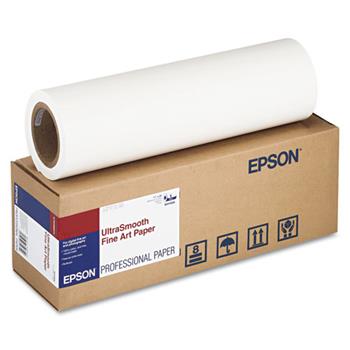 Epson UltraSmooth Fine Art Paper, 250 g, 17&quot; x 50&#39;, White