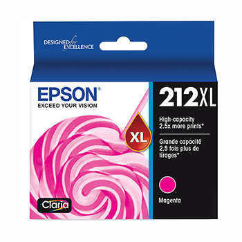 Epson&#174; T212 Ink Cartridge - Magenta - Inkjet - High Yield