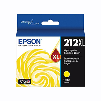 Epson&#174; T212 Ink Cartridge - Yellow - Inkjet - High Yield