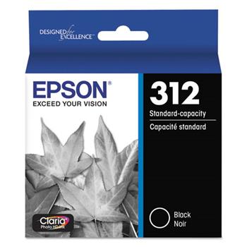 Epson T312120S, Ink, Black, 240 Page-Yield