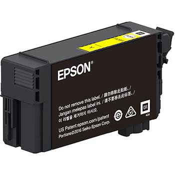 Epson T40W Ink Cartridge, 50 mL, Yellow