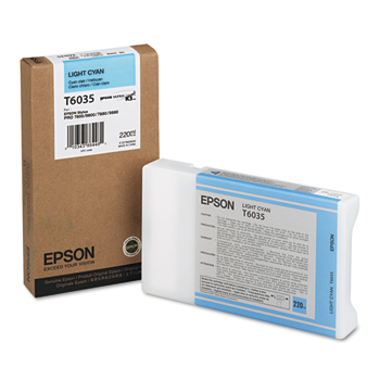 Epson&#174; 220 ml Light Cyan UltraChrome Ink Cartridge