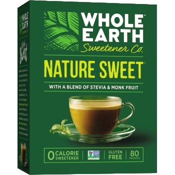 Whole Earth Sweetener Co. Nature Sweet&#174; Packets, 80/BX