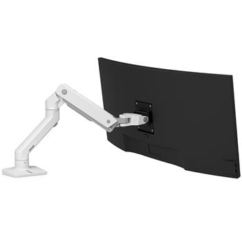 Ergotron HX Desk Monitor Arm, White