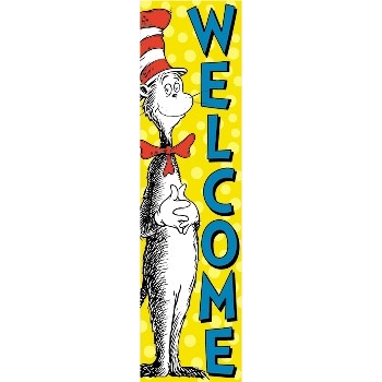 Eureka Cat in the Hat™ Welcome Banner