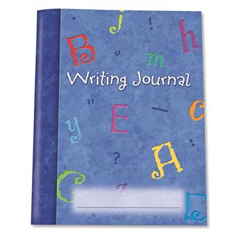 Learning Resources Writing Journal Set, Ruled, White Paper, Blue Cover, Set of 10