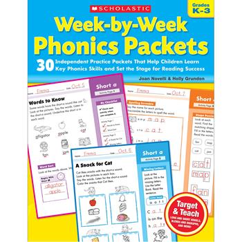 Scholastic Week-by-Week Phonics Packets