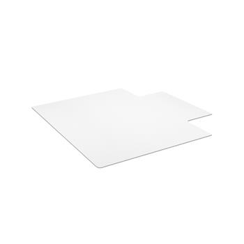 ES Robbins EverLife Chair Mat for Hard Floor, 36&quot; x 48&quot; with Lip, Clear