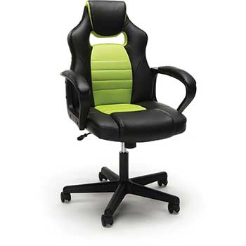 OFM Essentials Racing Style Gaming Chair, Green