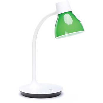 OFM™ ESS-9000-GRN Essentials LED Desk Lamp with Integrated Touch Control, Green