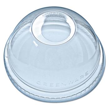 Fabri-Kal Kal-Clear/Nexclear Drink Cup Lids, F/5-24 oz Cups, Clear, 1000/Carton