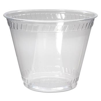 Fabri-Kal Greenware Cold Drink Cups, Old Fashioned, 9 oz, Clear, 1000/CT