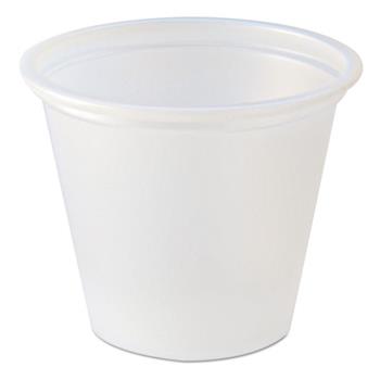 Fabri-Kal Portion Cups, 1 oz., Translucent, 2500/CT