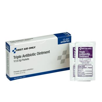 First Aid Only First Aid Antibiotic Ointment, 12/Box