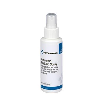 First Aid Only Refill for SmartCompliance General Business Cabinet, Antiseptic Spray, 4 oz.