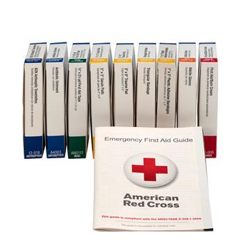 First Aid Only ANSI Compliant 10 Person First Aid Kit Refill, 63-Pieces