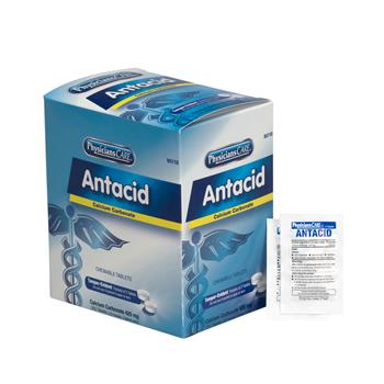 First Aid Only Analgesics &amp; Antacids Refills for First Aid Cabinet, 250 Doses per box