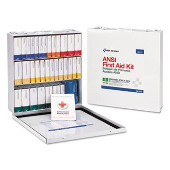 First Aid Only Unitized ANSI Compliant Class B Type III First Aid Kit for 100 People,217 Pieces
