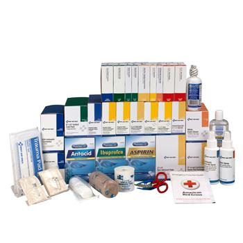 First Aid Only 4 Shelf ANSI Class B+ Refill with Medications, 1427 Pieces