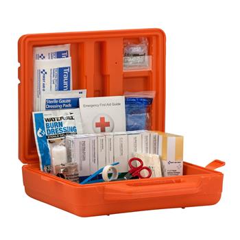 First Aid Only Weatherproof First Aid Kit, For Up to 50 People, ANSI A+, Type III, 213 Pieces/Kit
