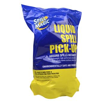 Spill Magic Sorbent, 3 lbs, Bag, 6/CT