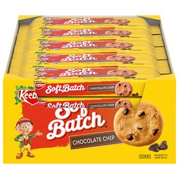 Keebler Soft Batch Chocolate Chip Cookies, 2.2 oz., 12/Box