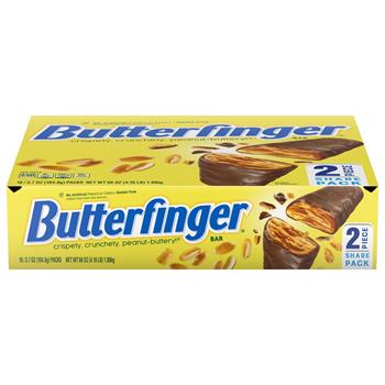 Butterfinger 2-Piece Share Pack, 3.7 oz, 18/Box