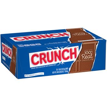 Crunch Bar, 1.55 oz, 36/Box