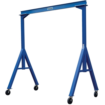 Vestil Gantry Crane, Fixed Height, Steel, 10&#39; L, 2000 lb. Capacity