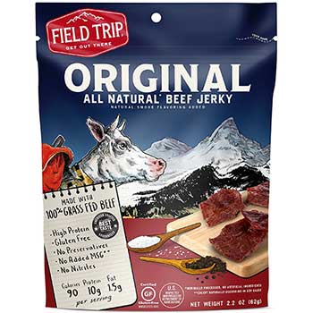 Field Trip Original Beef Jerky, 2.2 oz., 9/CS