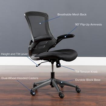 beckson ergonomic mesh task chair