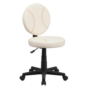 Flash Furniture Baseball Swivel Task Office Chair