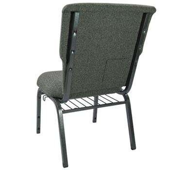 Flash Furniture Advantage Charcoal Gray Discount Church Chair, 21&quot; Wide