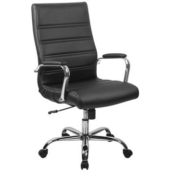 Flash Furniture High Back LeatherSoft Executive Office Swivel Chair With Wheels