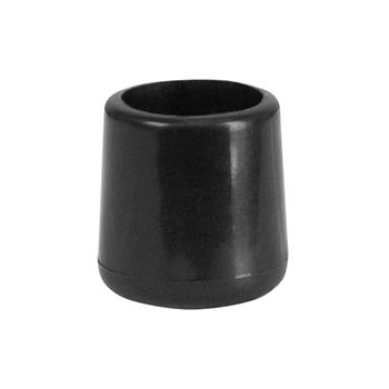 Flash Furniture Replacement Foot Cap for Plastic Folding Chairs, Black
