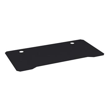 Flash Furniture Fisher Extended Gaming Mouse Pad, 45-3/4 in W x 23-1/2 in D x 1/8 in H, Mega Size, Anti-Slip Rubber Base, Micro Weave Top, Black