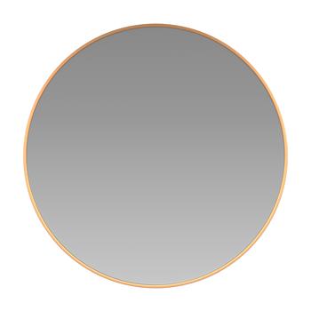 Flash Furniture 20&quot; Round Gold Metal Framed Wall Mirror