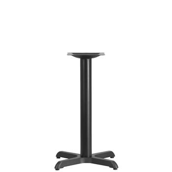 Flash Furniture 22&#39;&#39; x 22&#39;&#39; Restaurant Table X-Base with 3&#39;&#39; Dia. Table Height Column