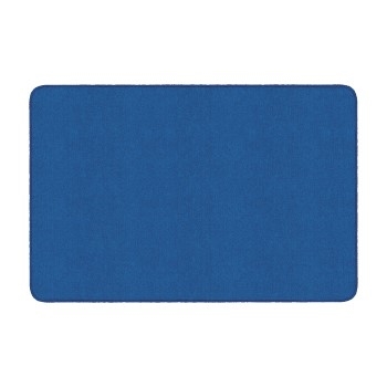 Flagship Carpets Solid Rectangle Rug, Royal Blue, 4&#39; x 6&#39;