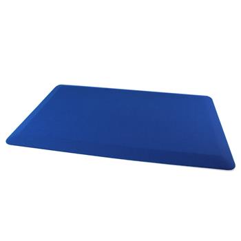 Floortex Standing Comfort Mat, 16&quot; x 24&quot;, Blue