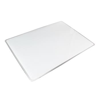 Floortex Viztex&#174; Glacier Multi-Purpose Grid Glass, Dry Erase Board, 30&quot; x 40&quot;, White