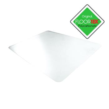 Floortex Desktex&#174; Rectangular Desk Pad with Anti-Slip Backing, 29&quot; x 59&quot;
