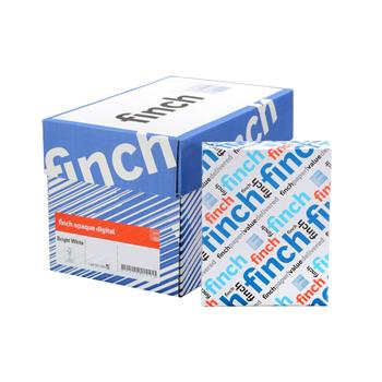 Finch Opaque Digital Smooth Cover Stock, 96 Bright, 100 lb, 19&quot; x 13&quot;, Bright White, 400 Sheets/Carton