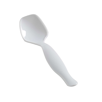 Fineline 8.5&quot; Serving Spoon, White, 144/CS