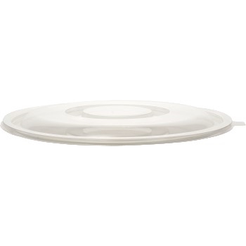 Chef&#39;s Supply Super Bowl To-Go Lid, 160 oz., Clear, 25/CS