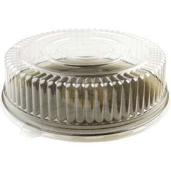 Chef&#39;s Supply Platter Pleasers™, Round Cater Tray Lid, 12&quot;, 25/PK
