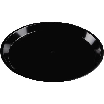 Chef&#39;s Supply Platter Pleasers™, Angled High Rim Platter, Black, 12&quot;, 25/PK