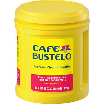 Caf&#233; Bustelo Ground Coffee, Espresso, 36 oz. Canister
