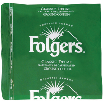 Folgers&#174; Coffee Fraction Pack, Classic Roast Decaf, 1.5oz, 42/CT