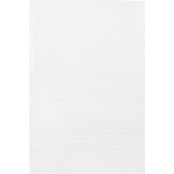 W.B. Mason Co. Flush Cut Foam Pouches, 24 in x 36 in, 1/8 in Thick, White, 50/Case
